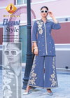 Once More Vol 7 By Shruti Cotton Embroidery Surat Kurti With Bottom Wholesale Market