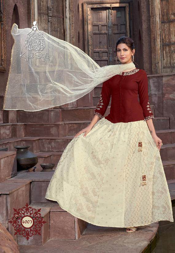 Kajal Styke Gukzar Vol 4 New Exclusive Festive Wear Ready Made Collection 