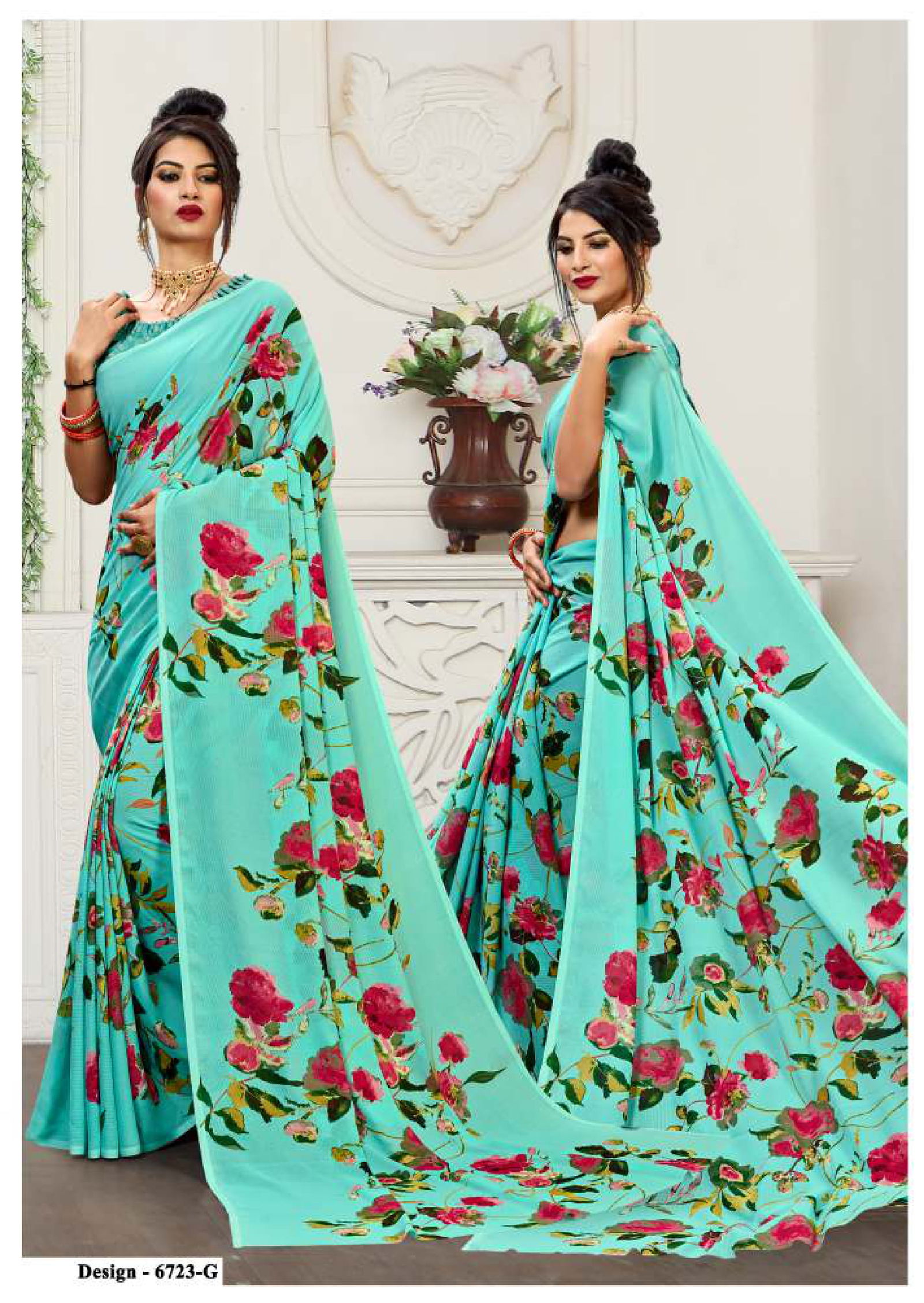 Pankhuri Plus 25 Latest fancy Heavy Rennial Regular Wear Printed Saree Collection
