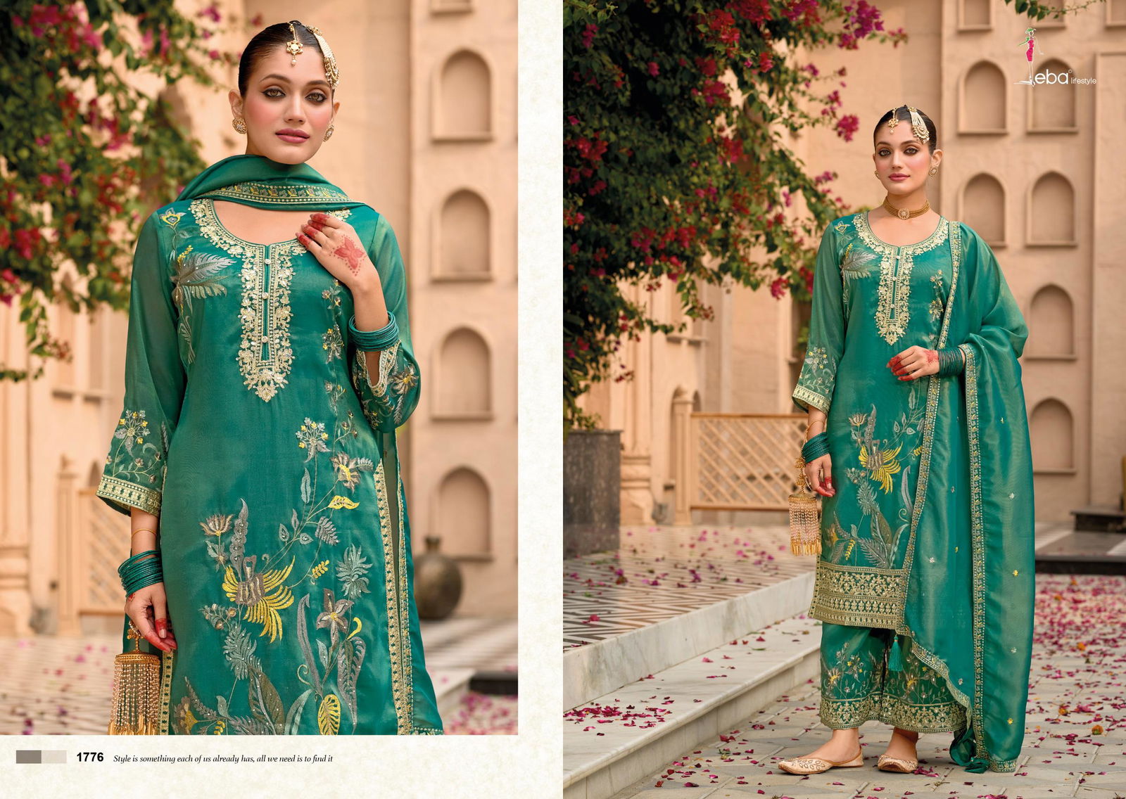 Mayra By Eba Simar Embroidery Readymade Suits Wholesalers In Delhi