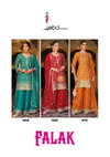 Falak By Eba Heavy Chino Embroidery Readymade Suits Wholesale Price In Surat
