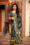 Scmd Anokhi D Digital Printed Linen Cotton Stylish Saree Wholesale In Delhi