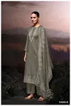Dilara 3668 By Ganga Cotton Printed Embroidery Salwar Suit Exporters In India
