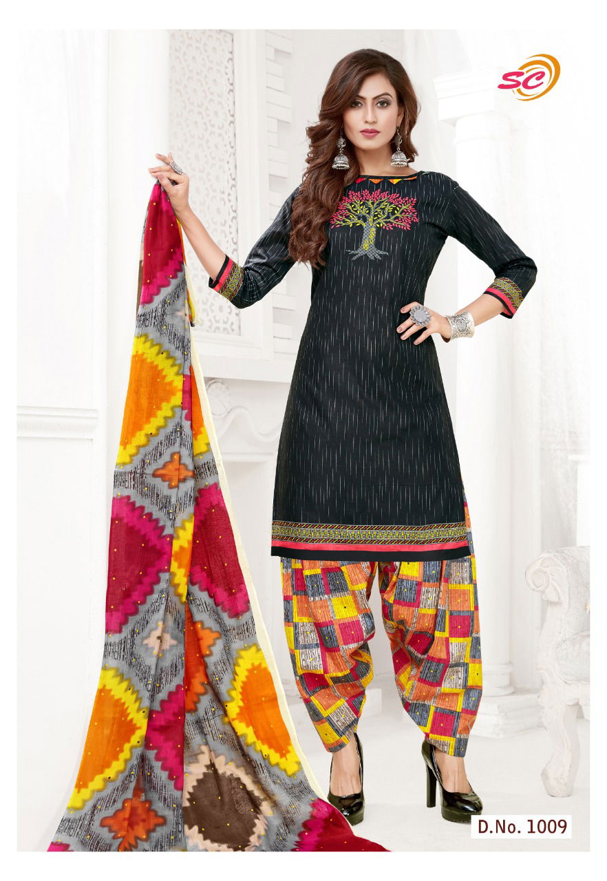 Sc Panetar 1 Edition Latest Fancy Regular Casual Wear pure Cotton Readymade Salwar Suit Collection
