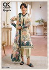 Queen Court Vol 10 By Al Karam Cambric Cotton Dress Material Orders In India