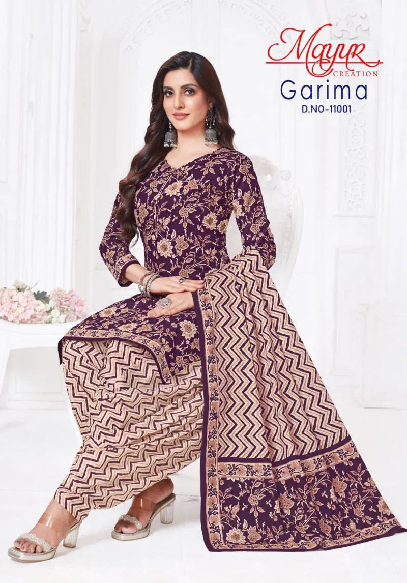 Garima Vol 11 By Mayur Cotton Printed Wholesale Dress Material Wholesale Market