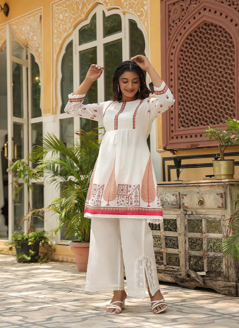 Tanyaa P 296 Mul Cotton Fancy Printed Co Ord Set Wholesalers In Delhi