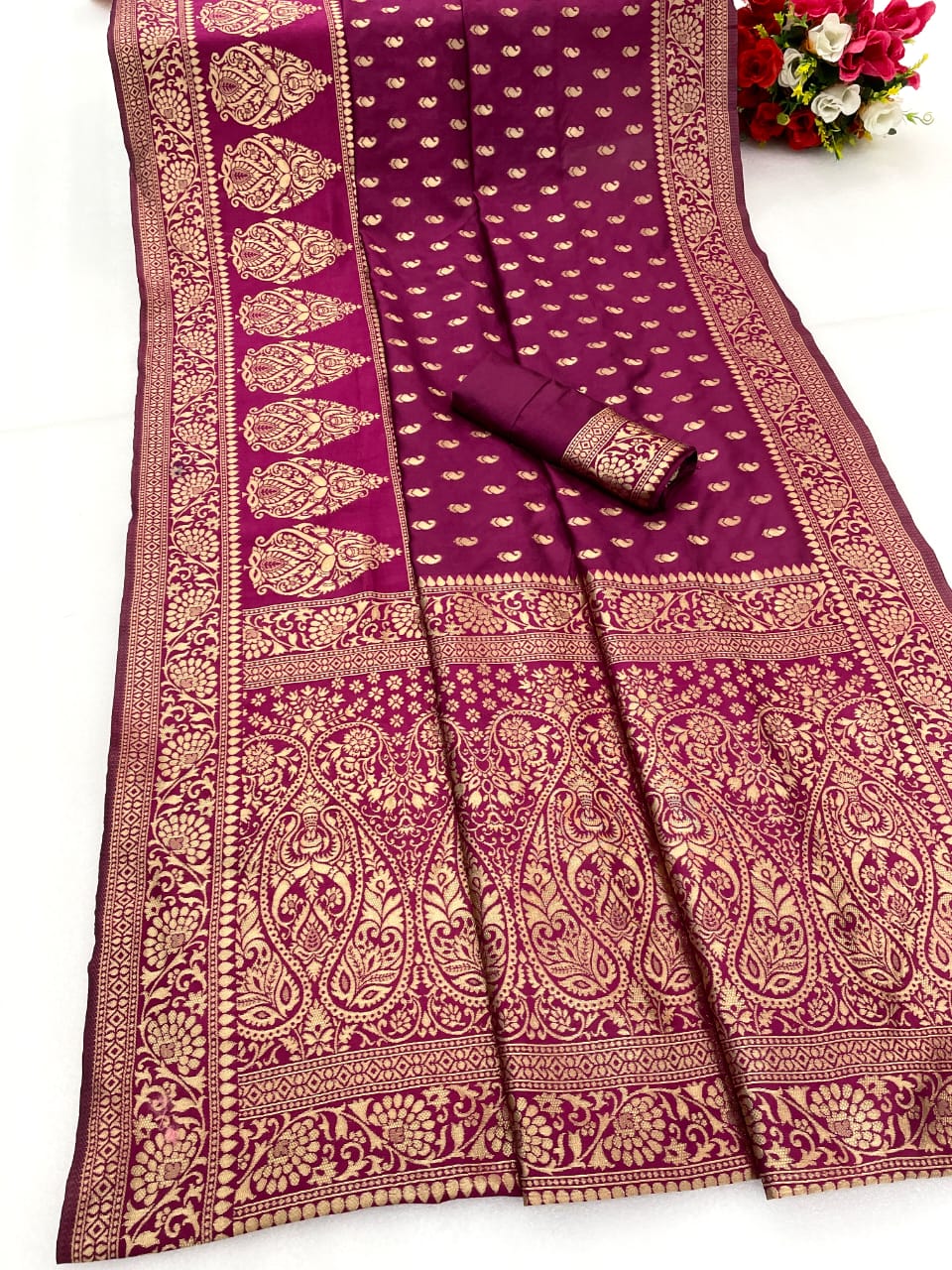 Ramya By Ritika Soft Banarasi Silk Sarees Catalog
