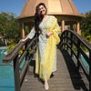 Royal White Viscose Printed Kurti With Bottom Dupatta Catalog