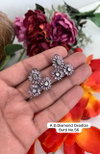 AD Diamond Oxidised Wholesale Earring  in India