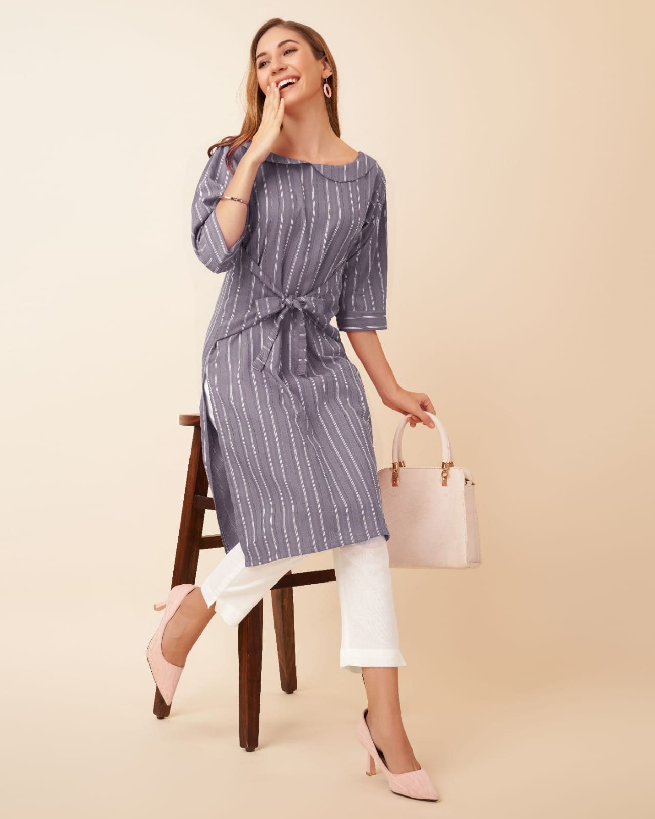 Rudra Creation Cotton Best kurti wholesale shop in Surat
