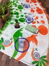 Vc Triranga Independence Day Special Linen Digital Printed Saree Exporters In India