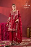 Tajposh By Afsana Russian Readymade Suits 