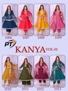 Kanya Vol 1 By Pt Vertical Plan Kurti Wth Bottom Dupatta Wholesale Shop In Surat
