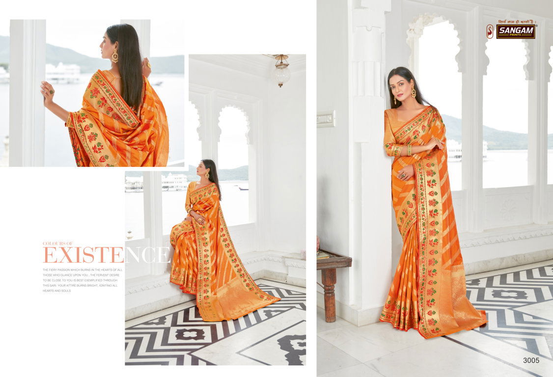 Sangam Balika Vadhu Festive Wear Designer Soft Silk Saree Collection
