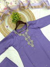 KF 5122 Kalaai Viscose Reyon Embroidery Kurti With Bottom Dupatta Suppliers In India