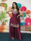 KF 2116 Kalaai Frendy Satin Embroidery Readymade Suits