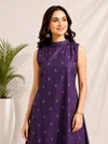 K 1058 By Naisha Dhabu Cotton Kurti With Bottom
