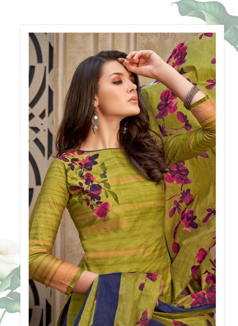 Ganesha Antara Fancy Regular Wear Cotton Printed Designer Dress Material Collection