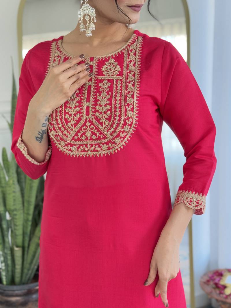 Vx 121 Viscose Rayon Kurti Bottom With Dupatta Online Wholesale