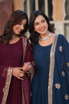 KA 1135 Faux Blooming Designer Gown With Dupatta Suppliers In India