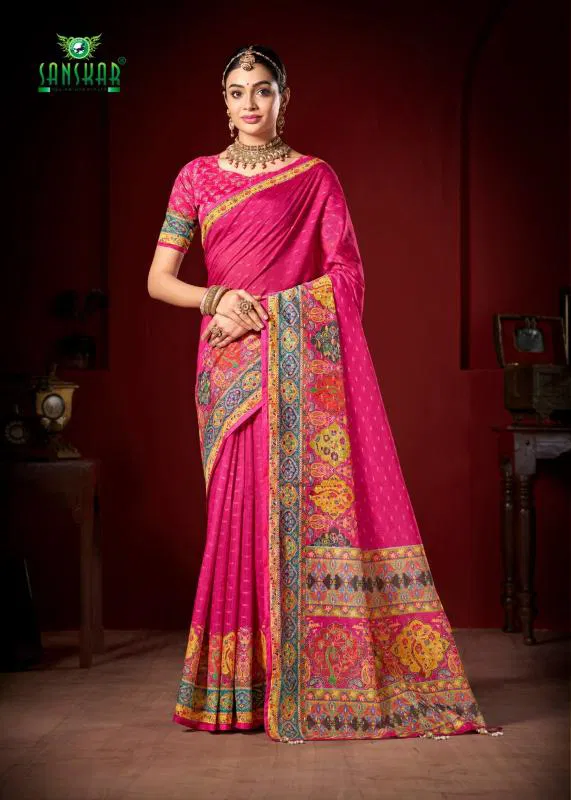 Alankarana Vol 2 By Sanskar Cotton Wedding Wear Saree Exporters In India