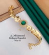 AD Diamond Golden And Rose Gold Bracelets Wholesale Online