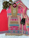 LG 1834 Fancy Maslin Printed Embroidered Readymade Top and Pant With Dupatta Wholesale Online