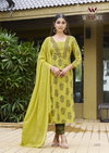 Kairaa By Woodee Rayon Kurti With Bottom Dupatta Wholesalers In Surat