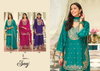 Saaj By Eba Chinon Embroidery Designer Wholesale Readymade Suit In India
