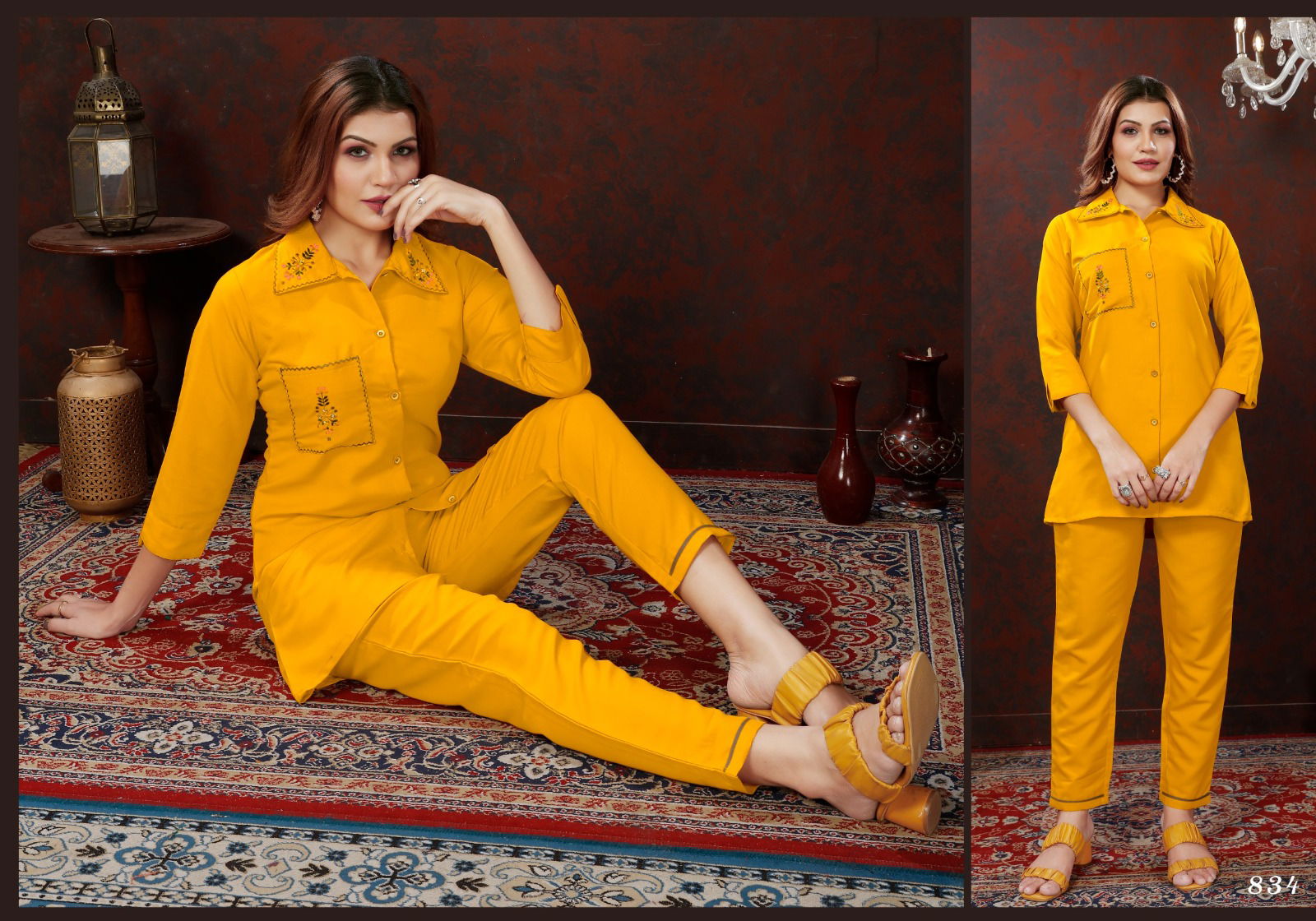 Karigari Vol 1 By Moksh Maaza Cotton Ladies Western Co-ord Orders In India