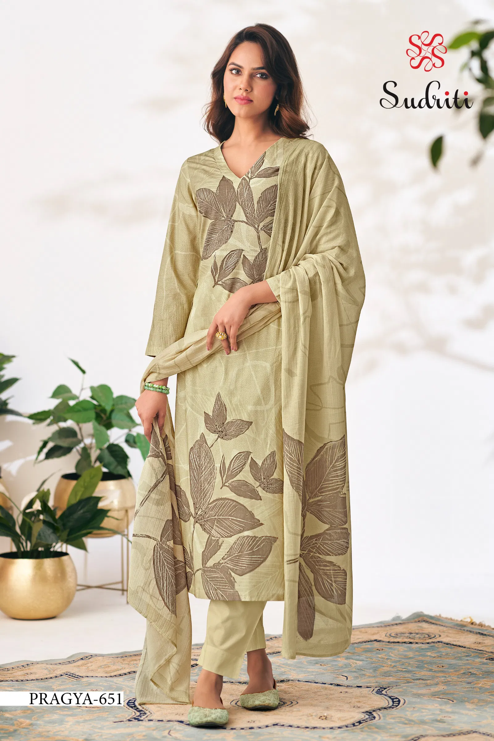 Pragya By Sudriti Pure Cotton Printed Designer Salwar Suits Wholesale Online