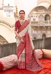 Rajkul By Kreshva Pv Silk Fancy Printed Saree Exporters In India