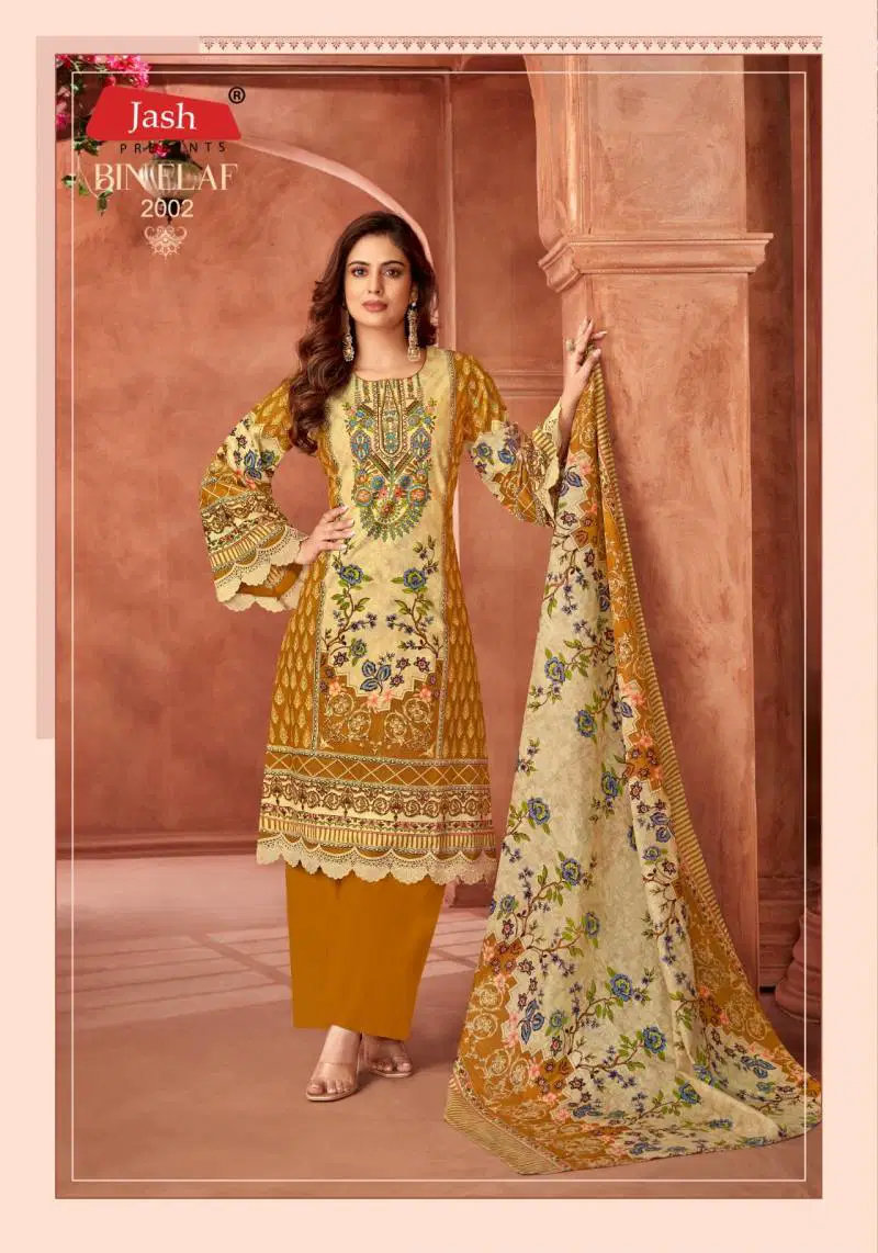 Bin Elaf Vol 2 By Jash Cotton Printed Surat Dress Material Wholesale Market