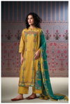 Victoire 3163 By Ganga Cotton Printed Embroidery Dress Material Exporters In India