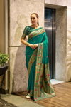 Meera 301 Party Wear Zari Weaving Worked Paithani Silk Saree Online Wholesale