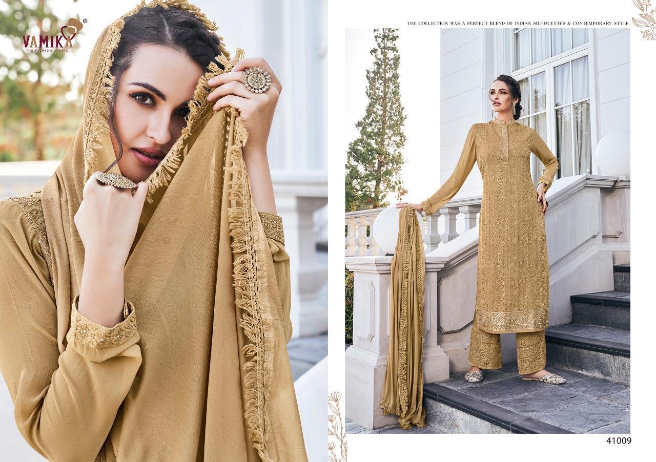 Vamika Simona Vol 2 Latest Designer Plazzo Salwar Suit Collection With Heavy Embroidery Work 