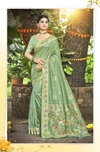 Kanan Silk By Bunawat Silk Meena Woven Surat Wedding Wear Saree Wholesale Market