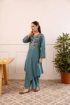 Naisha K 303 German Rayon Top With Bottom Casual Wear Suppliers In India