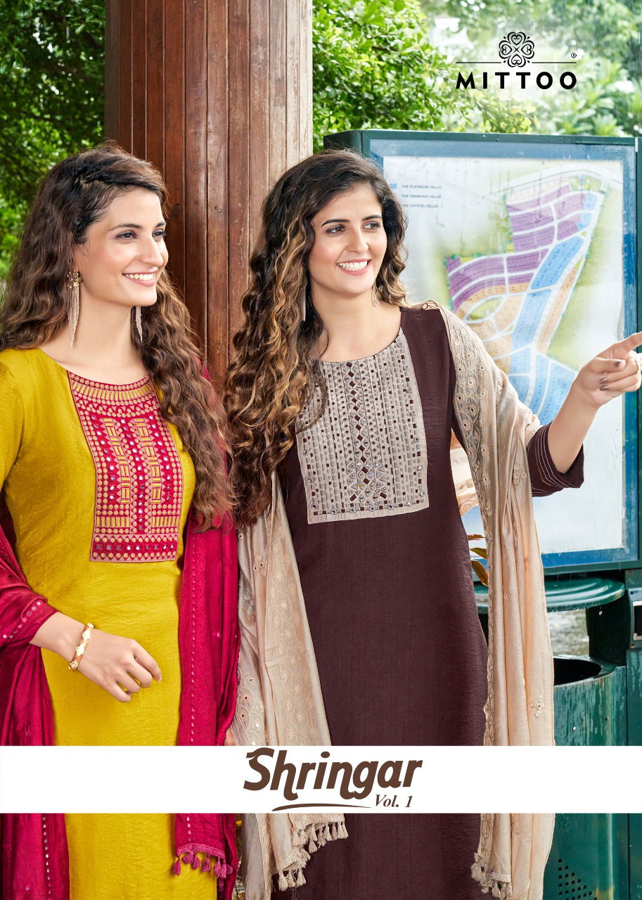 Mittoo Shringar 1 New Exclusive Wear Heavy Ready Made Designer Collection