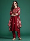 Indo Era 2514 Embroidered Silk Kurti Bottom With Dupatta