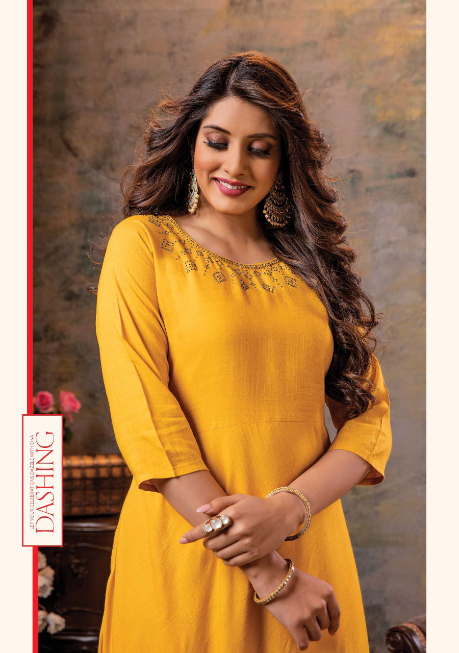 Wanna Shayona 2 Ethnic Wear Rayon Designer Kurti Collection