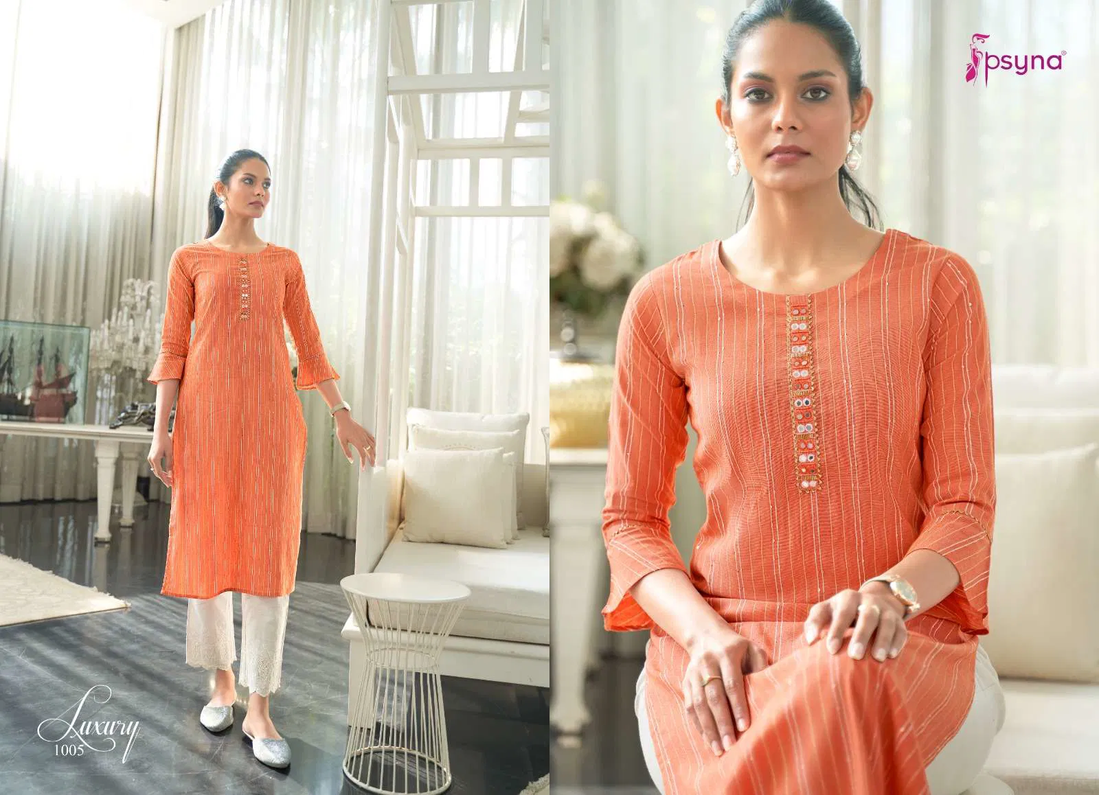 Luxury By Psyna Readymade Kurti Wholesale In India