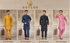 Outluk Wedding Vol 49 Pure Viscose Mens Modi Jacket Kurta Pajama
