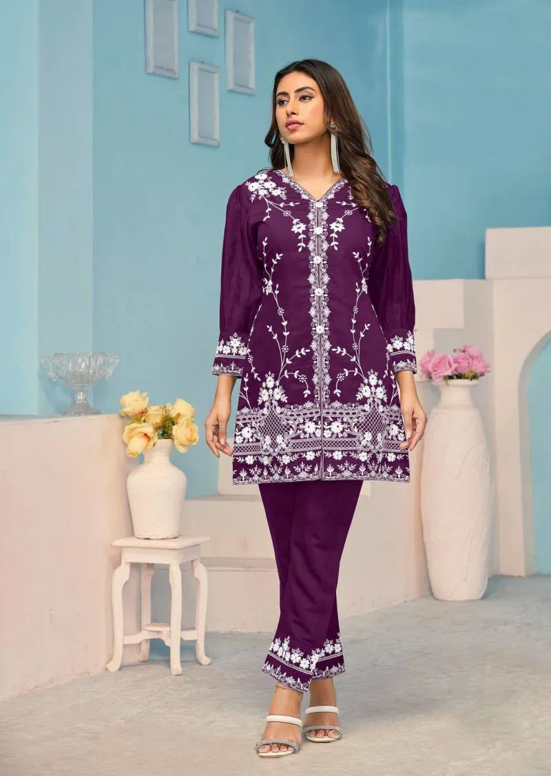 Veera Vol 3 By Vamika Nx Rayon Co Ord Set Bulk Orders In India