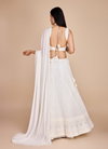 DZ 2230 White Faux Georgette Party Wear Lehenga Choli Wholesale Price In Surat
