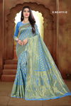 Taal 8111 Latest Designer Traditional Look Wedding Wear Cotton Silk Saree Collection 