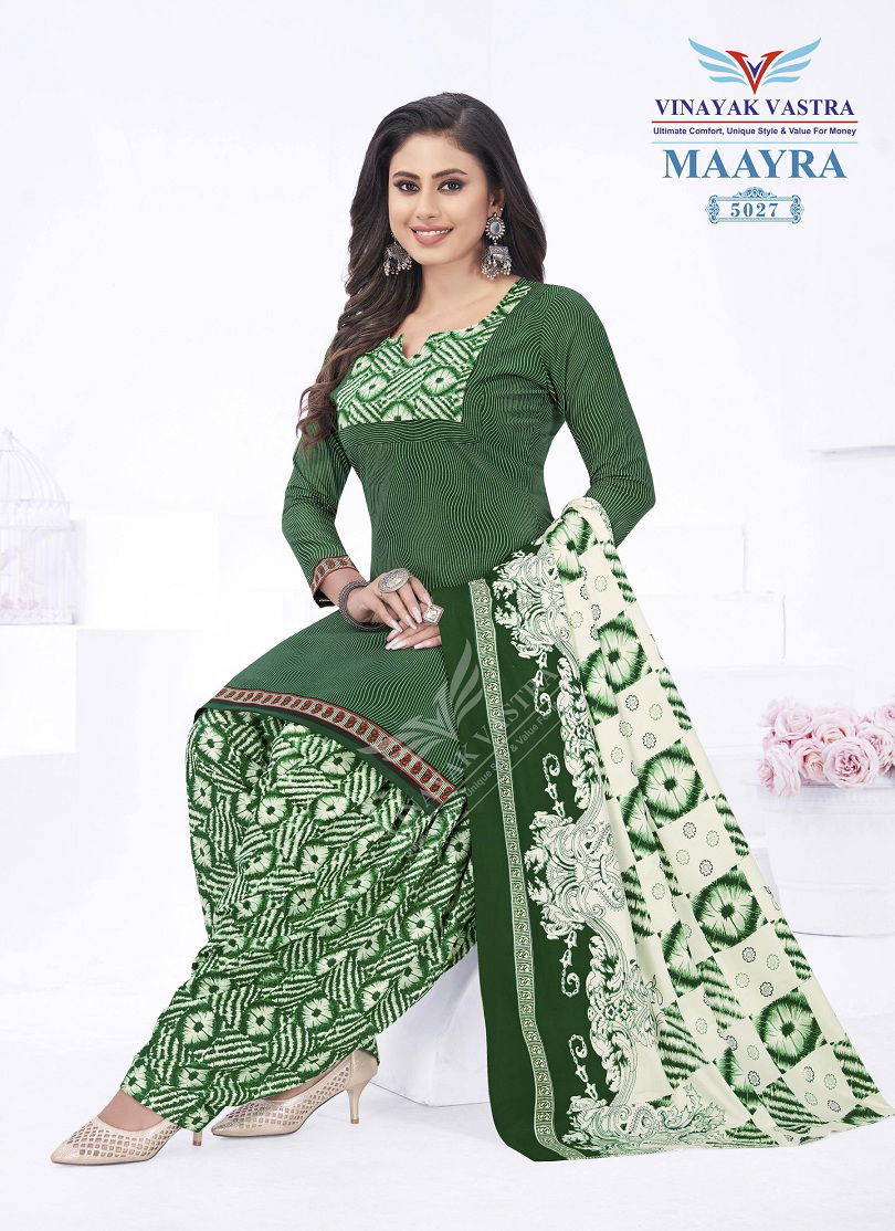 Vinayak Vastra Maayra Vol 2 Printed Dress Material Catalog
