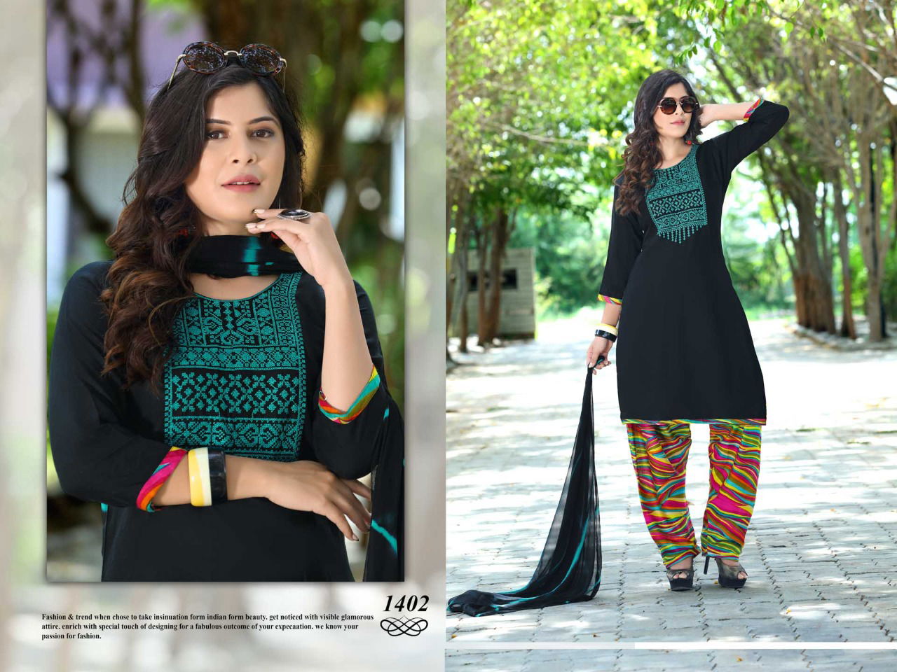 Trendy Sonam Latest Ethnic Wear Printed Rayon Designer Ready Made Collection
