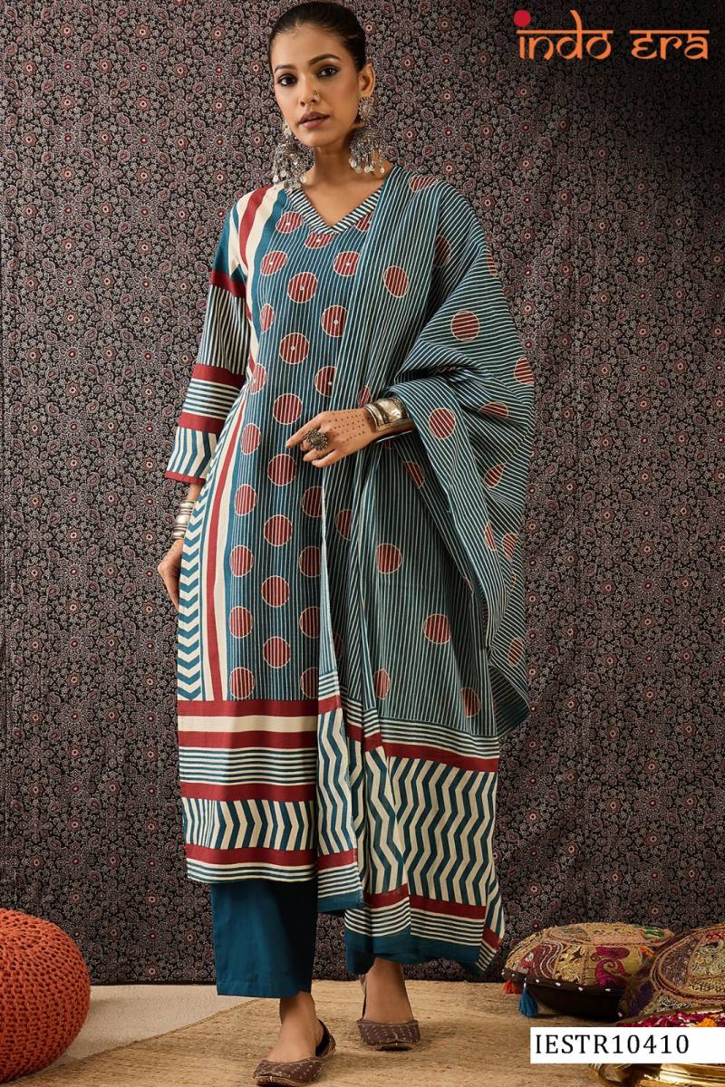 Indo Era 2570 Cotton Kurti Bottom With Dupatta Wholesale Suppliers In Mumbai